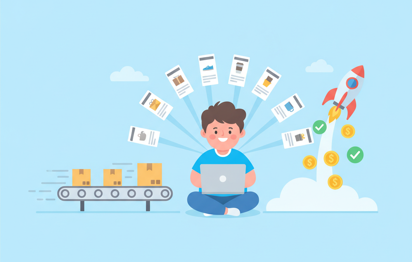 eBay seller scaling up listings with automation tools