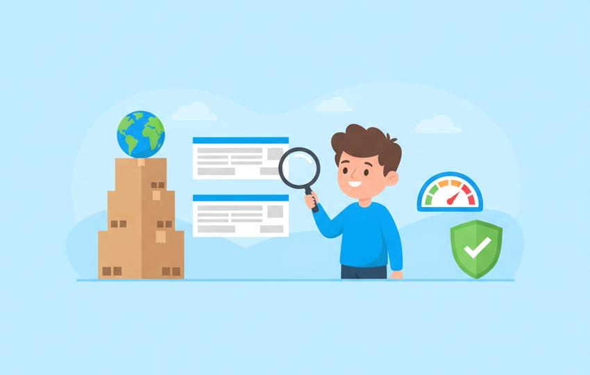 Comparing supplier platforms side by side